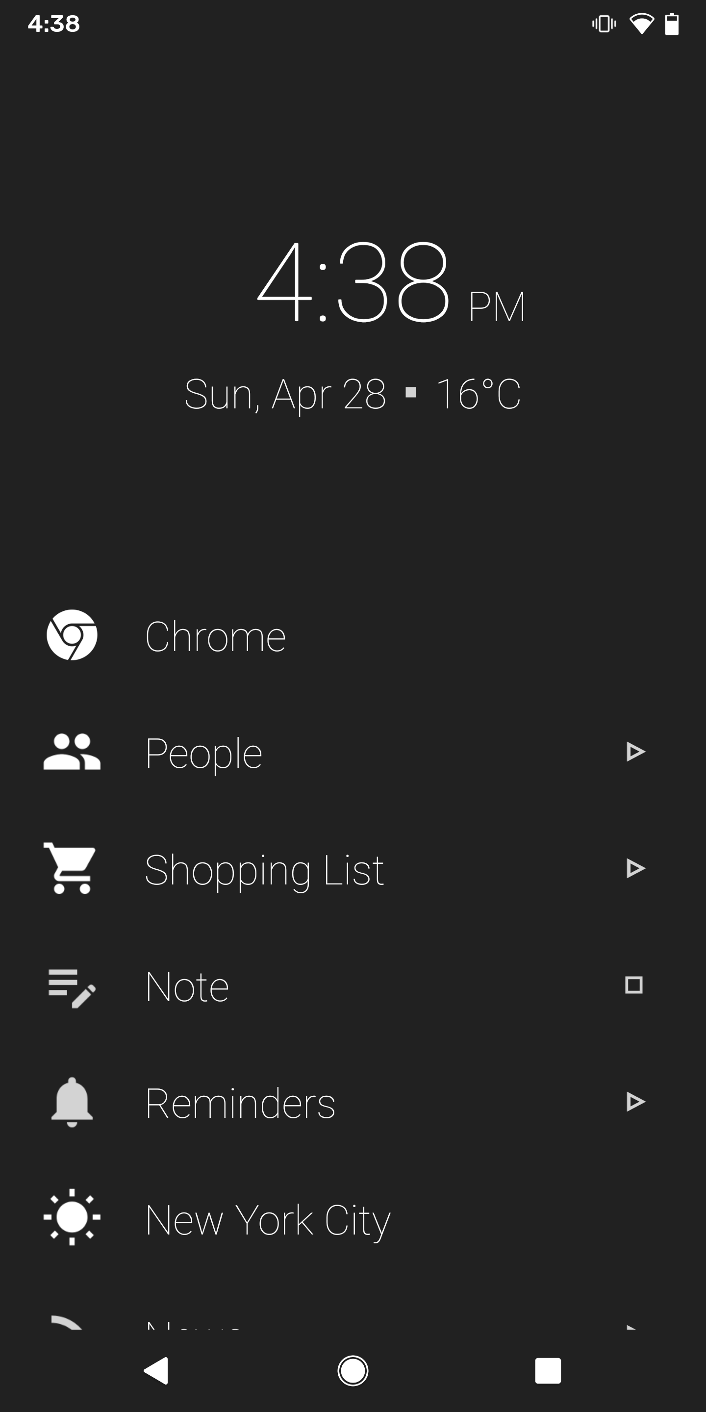 Dark Theme Screenshot